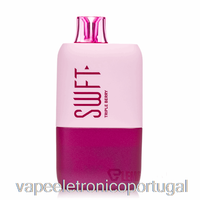 Vape Eletrônico Swft Icon 7500 Display Inteligente Descartável Triplo Berry